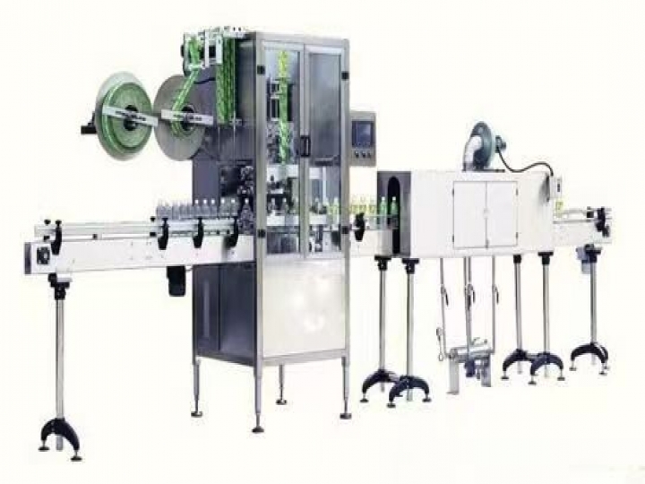 全自動小瓶套標機和縮標機